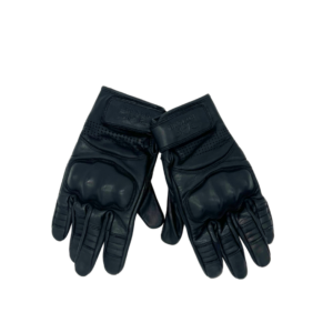 Rokker Lederhandschuhe schwarz