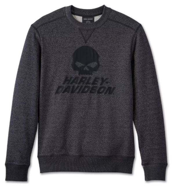 Harley-Davidson Sweatshirt Willie G Skull schwarz 96184-24VM