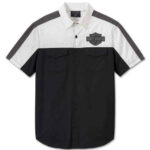 Darting Shirt für Herren - Colorblock-Design – Black Beauty 96227-24vm