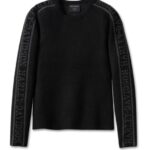 Damen Viper Crewneck Sweater- Schwarze Schönheit 96247-24VW