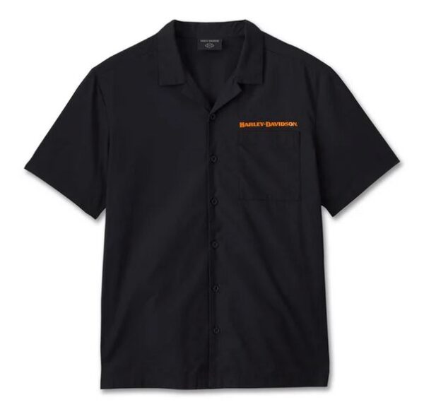 Harley-Davidson Herren Hemd Burning Eagle 96553-24VM