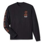 Harley-Davidson Herren T-Shirt Willie G #1 Skull Sketch True Black 96800-24VM