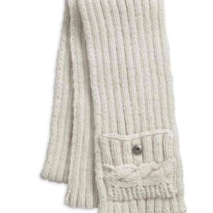 Harley-Davidson Damen Button Accent Cable Schal Off-White 97629-18VW