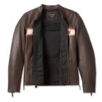 Harley-Davidson Herren Lederjacke Victory Lane II java braun 98001-23EM