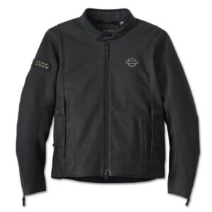 Harley-Davidson Herren Lederjacke Paradigm Triple-Vent 2.0 schwarz 98002-24EM