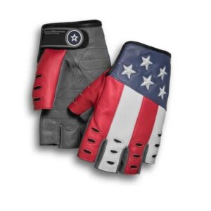 Harley-Davidson Herren Handschuhe Patriot fingerlos 98106-19VM
