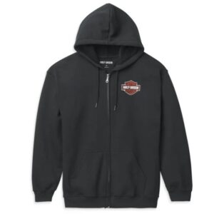 Harley-Davidson Herren Hoodie Bar & Shield 99122-22VM