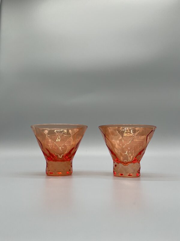 Harley-Davidson Martini Glas Set Bar & Shield orange - HDL-18825