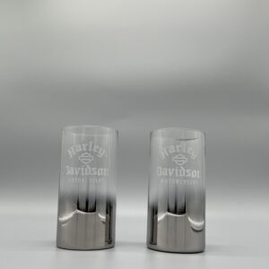 Harley-Davidson Highball Glas Set Silver Ombre HDX-98750