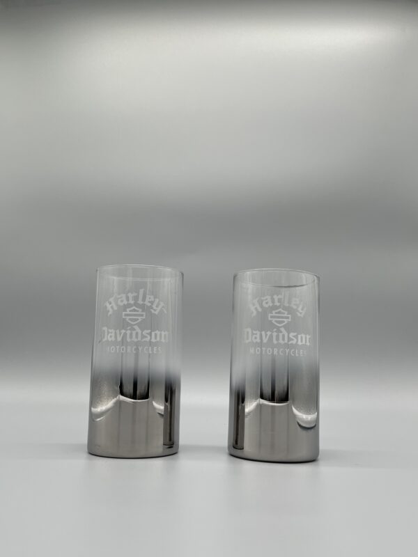 Harley-Davidson Highball Glas Set Silver Ombre HDX-98750