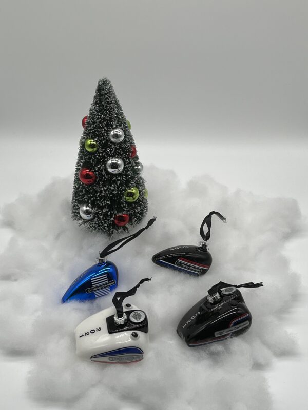 Harley-Davidson 2021 Motorcycle Gas Tank Holiday Tree Ornament Set HDX-99217