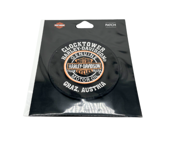 Harley-Davidson Graz Clocktower Aufnäher