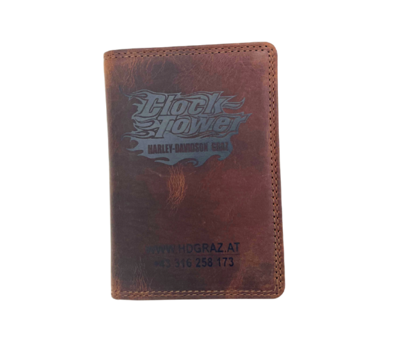 Harley-Davidson Graz Clocktower Führerscheinmappe