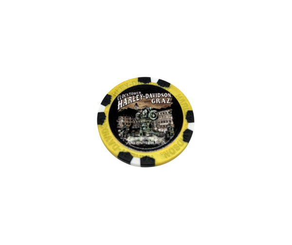 Harley-Davidson Graz Clocktower Pokerchip