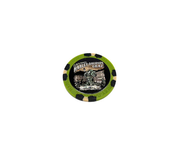 Harley-Davidson Graz Clocktower Pokerchip