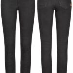 Rokker Rokkertech Jeans High Waist Black