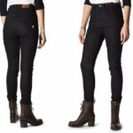Rokker Rokkertech Jeans High Waist Black