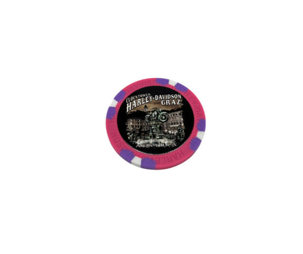 Harley-Davidson Graz Clocktower Pokerchip