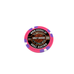 Harley-Davidson Graz Clocktower Pokerchip
