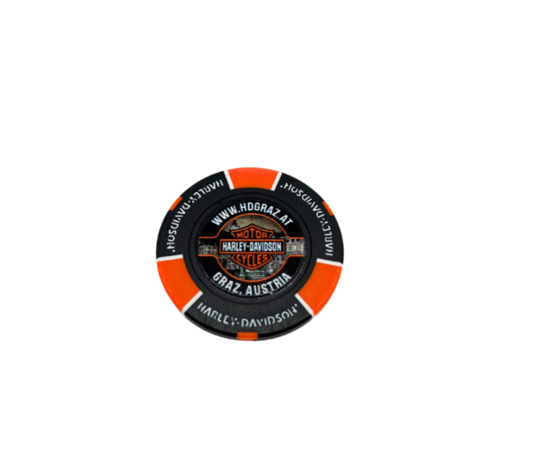 Harley-Davidson Graz Clocktower Pokerchip