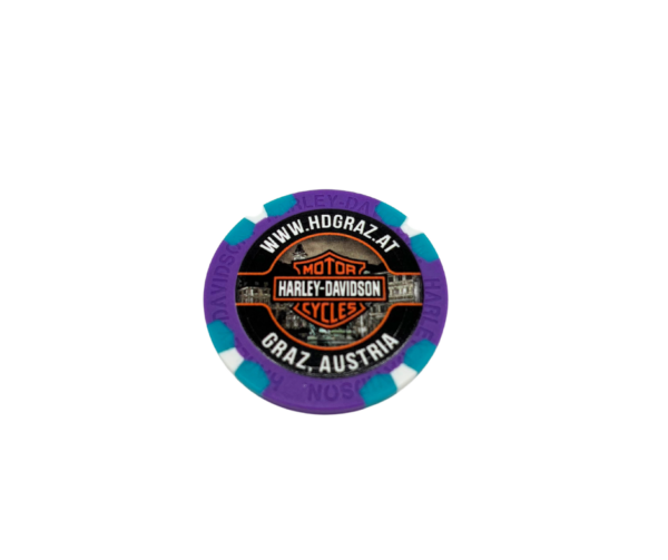 Harley-Davidson Graz Clocktower Pokerchip