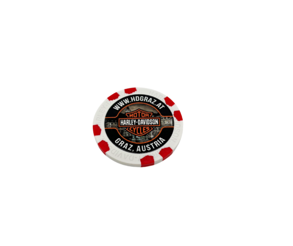 Harley-Davidson Graz Clocktower Pokerchip