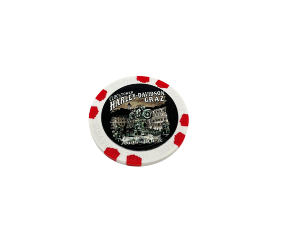 Harley-Davidson Graz Clocktower Pokerchip