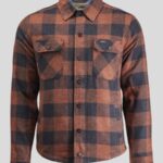Rokker Riding Shirt Denver Rusty Brown