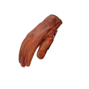 Lederhandschuh hellbraun von Rokker