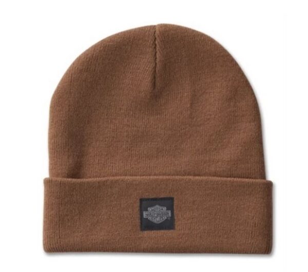 Harley-Davidson Beanie Haube braun