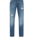 Rokker Hose abriebfest hellblau