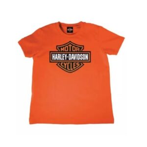 Clocktower Harley-Davidson T-Shirt TS-KIDS DEALER orange