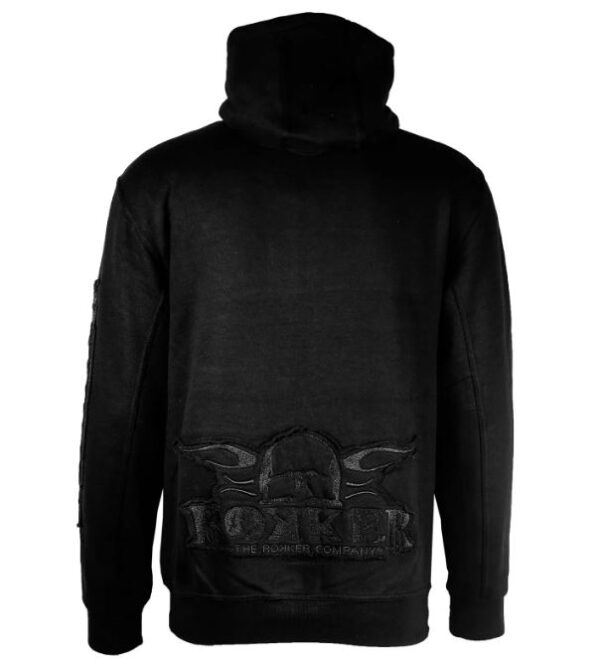Rokker Zip Hoodie Black