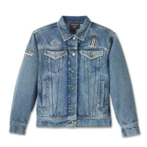 Harley-Davidson Damen Oversized Jeansjacke 96288-24VW