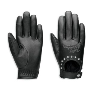 Harley - Davidson Open Road Leather Gloves für Damen - 97704-23VW