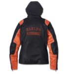 Harley-Davidson Damen 3-in-1 Motorradjacke Cora Mesh 2.0 schwarz/orange 98144-23EW
