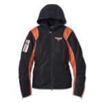 Harley-Davidson Damen 3-in-1 Motorradjacke Cora Mesh 2.0 schwarz/orange 98144-23EW
