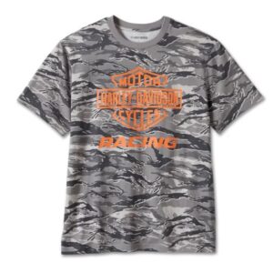 Harley-Davidson Herren T-Shirt Racing Camo grau 96061-24VM