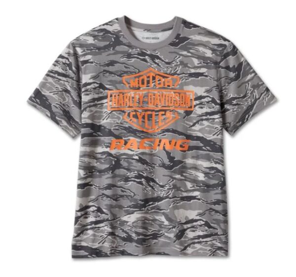 Harley-Davidson Herren T-Shirt Racing Camo grau 96061-24VM