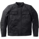 Harley-Davidson Herren Motorradjacke Zephyr Schwarz 98130-22EM