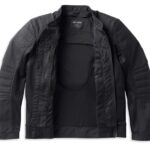 Harley-Davidson Herren Motorradjacke Zephyr Schwarz 98130-22EM