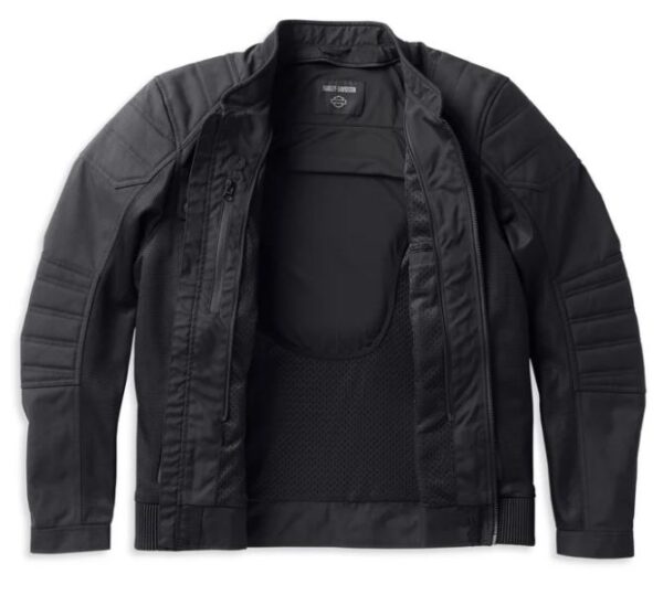 Harley-Davidson Herren Motorradjacke Zephyr Schwarz 98130-22EM