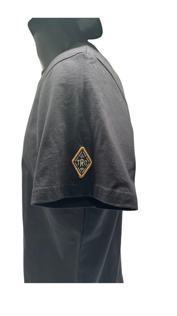 The Rokker Herren Basic T-Shirt schwarz