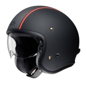 SHOEI Helm Carburettor orange schwarz