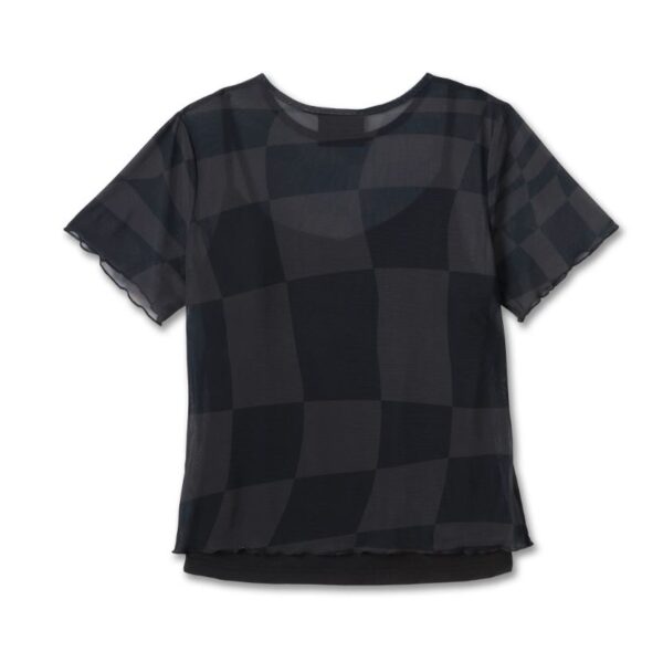 Schwarzes Harley Davidson Damen Mesh Shirt mit extra Tank Top