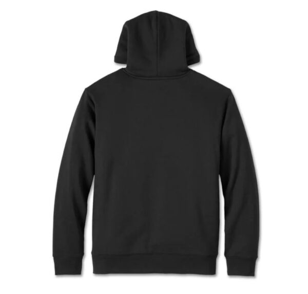 Flauschiger Hoodie für Männer in Schwarz von Harley-Davidson