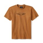 Harley-Davidson Kurzarmshirt hellbraun mit Skizzenzeichnung