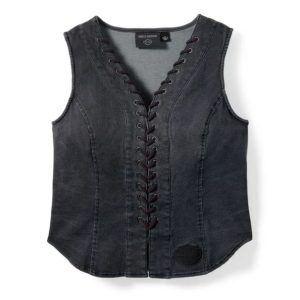 Harley-Davidson Damen Top dunkelgrau 96548-25VW