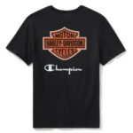 Kurzarm Shirt von Harley-Davidson in Kooperation mit Champions