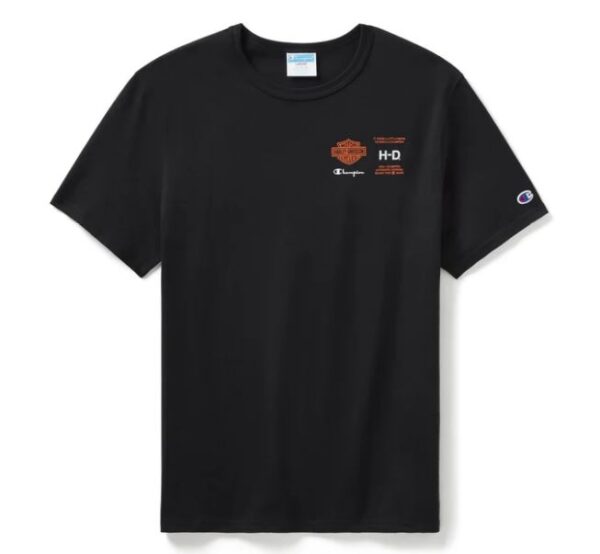 Kurzarm Shirt von Harley-Davidson in Kooperation mit Champions